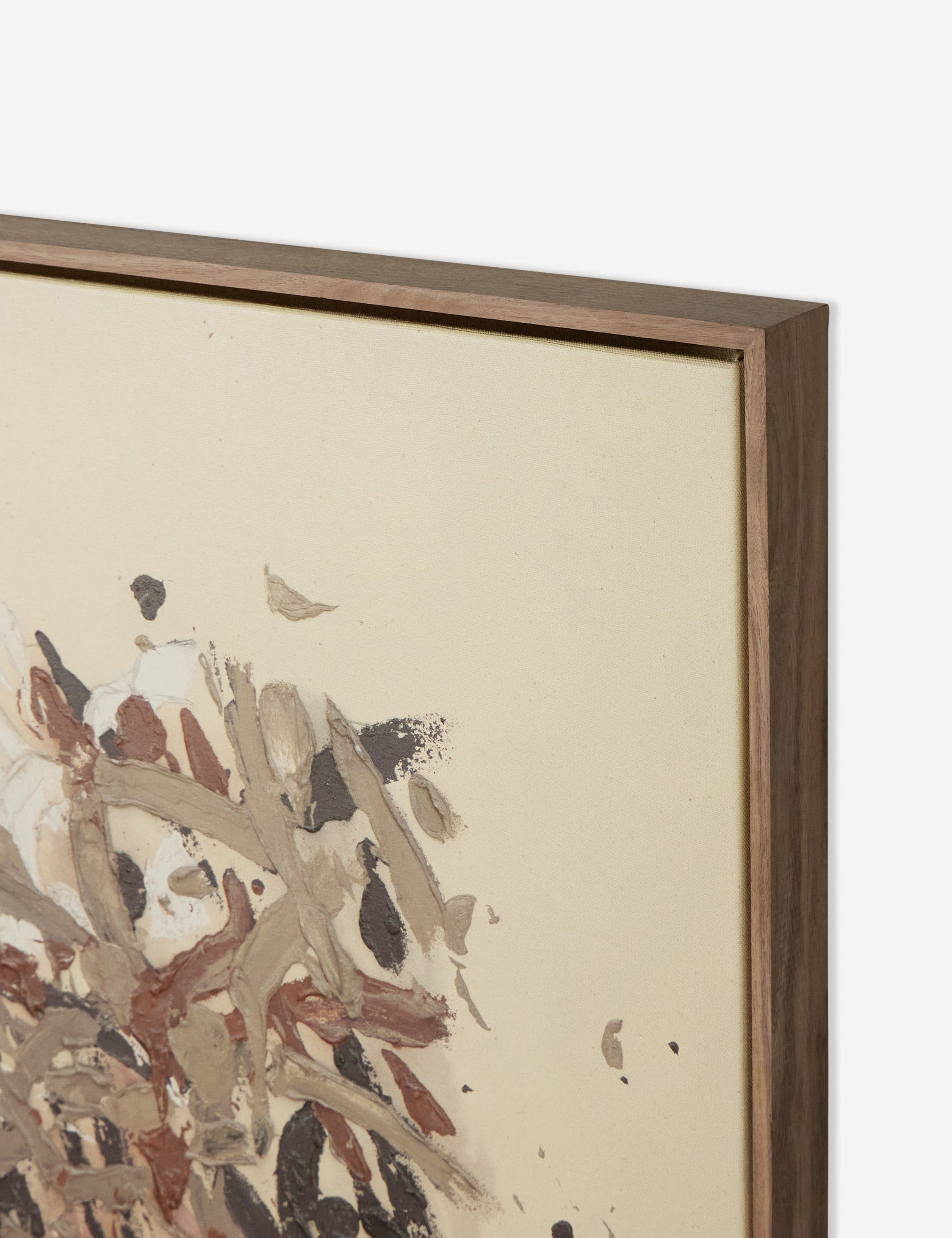 Sienna Wall Art | Abstract Textural Composition in Neutral Tones