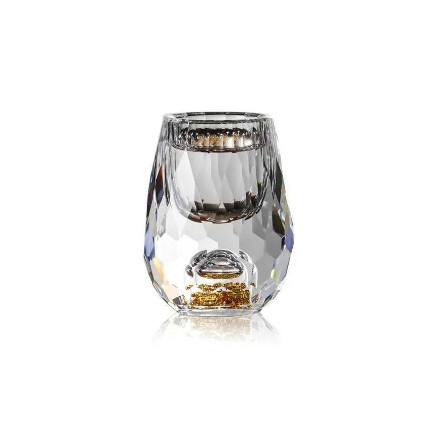 Kairo Sakeglas | Dubbelwandig Kristal met Bladgoud