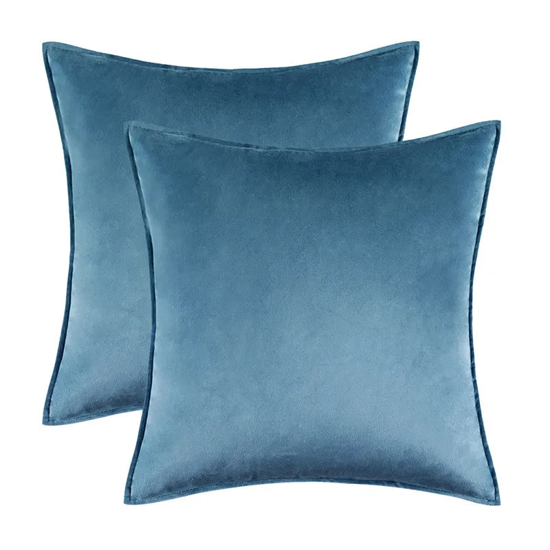 Bela Velvet Cushion Cover | Soft Fabric, Hidden Zipper