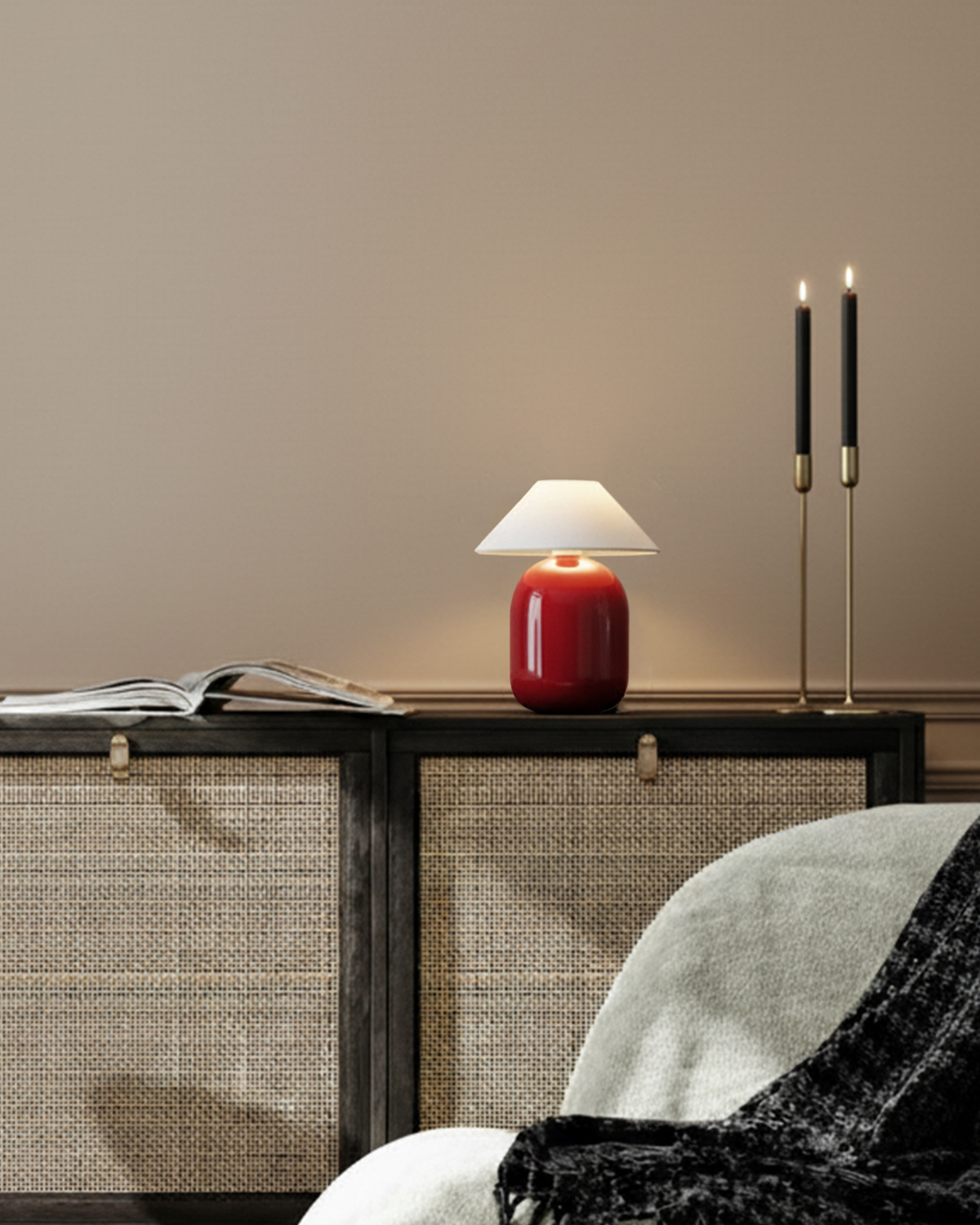 Reno Portable Lamp | Cordless, 12-Hour Battery Life