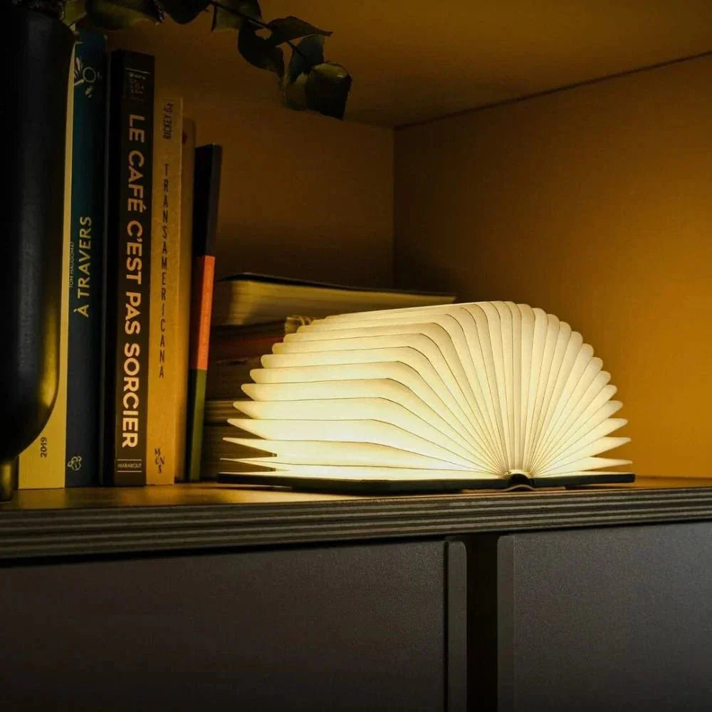 Lumo Table Lamp | 360° Foldable, Rechargeable Design