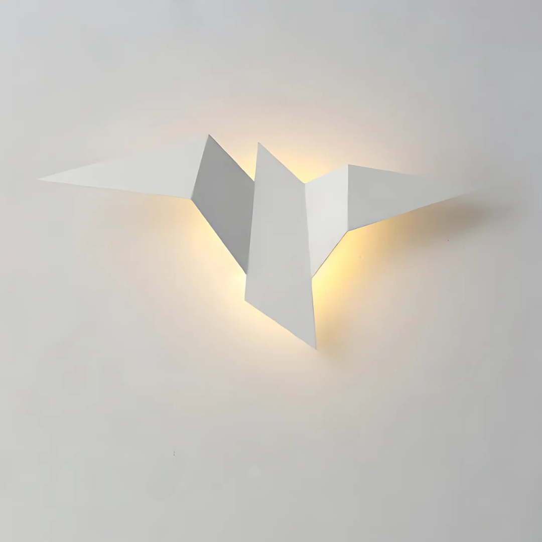 Fino Origami Wandlamp | Sfeervolle LED-verlichting, Metaal