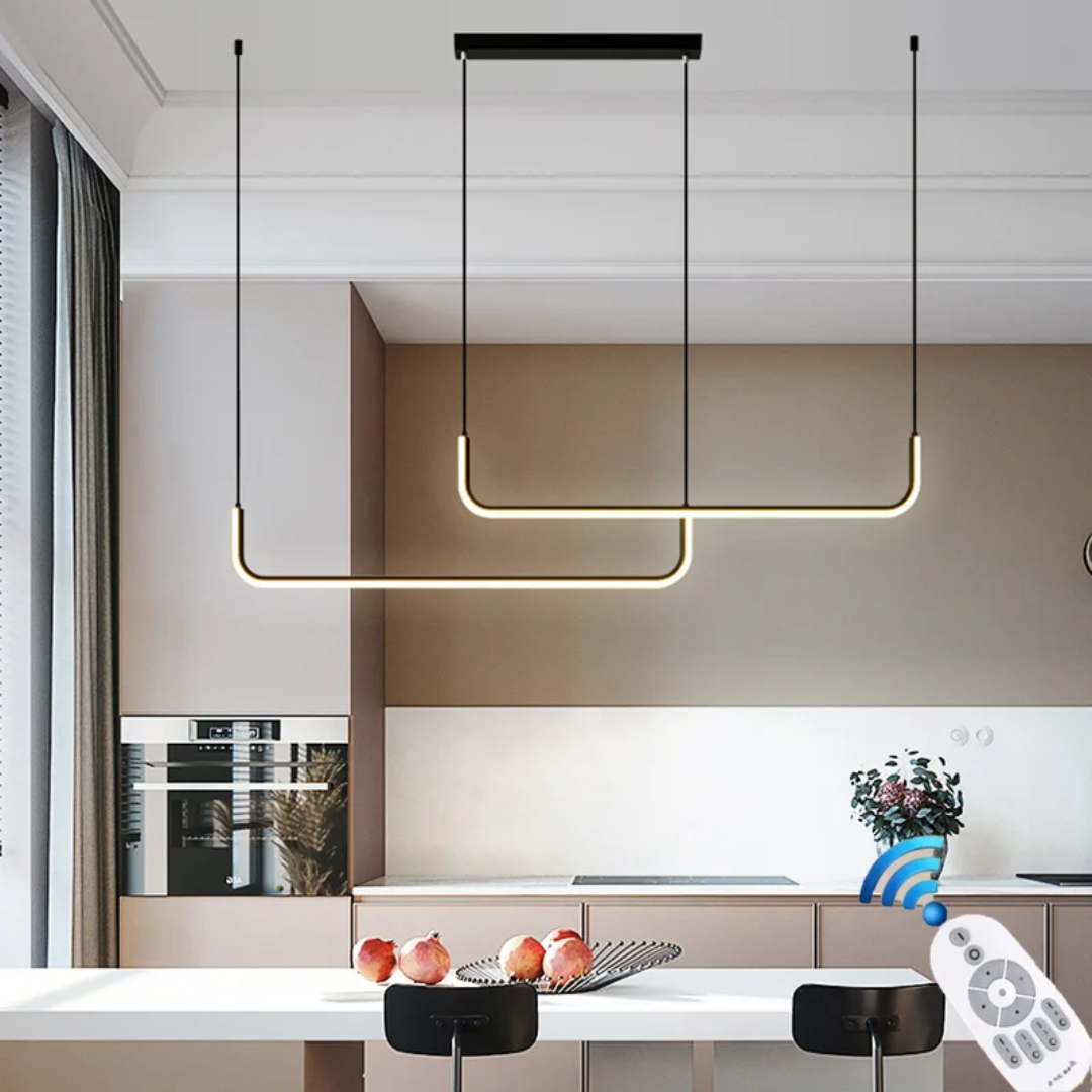Bello Hanglamp | Metaal & Glas, Verstelbare Hoogte