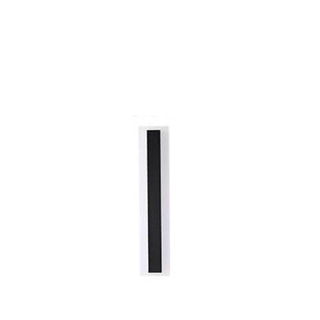 Stylish Elongated LED Acrylic Outdoor Wall Light - Waterproof and Minimalist Design