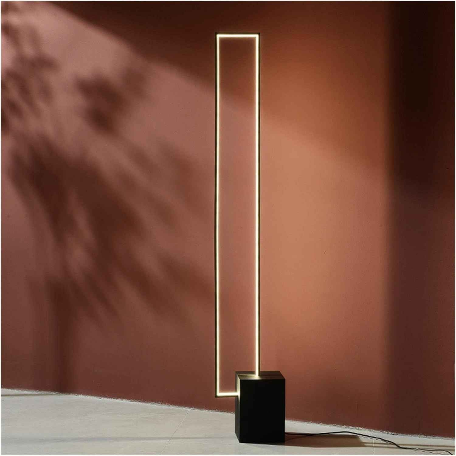 Astra – Black Modern Industrial LED Floor Lamp - Cendre Home