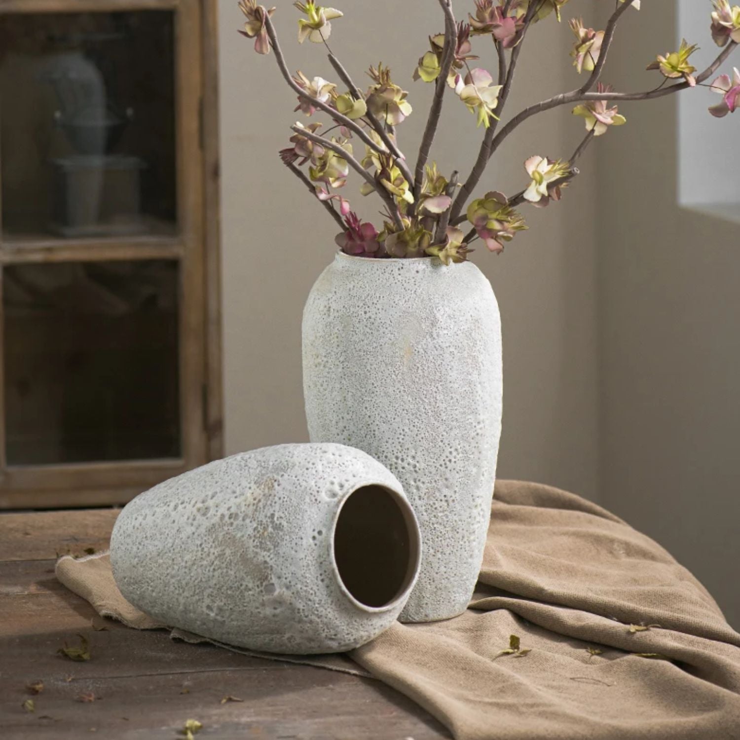 Bela Ceramic Planter Vase | Nordic Design, Artisan-Finished