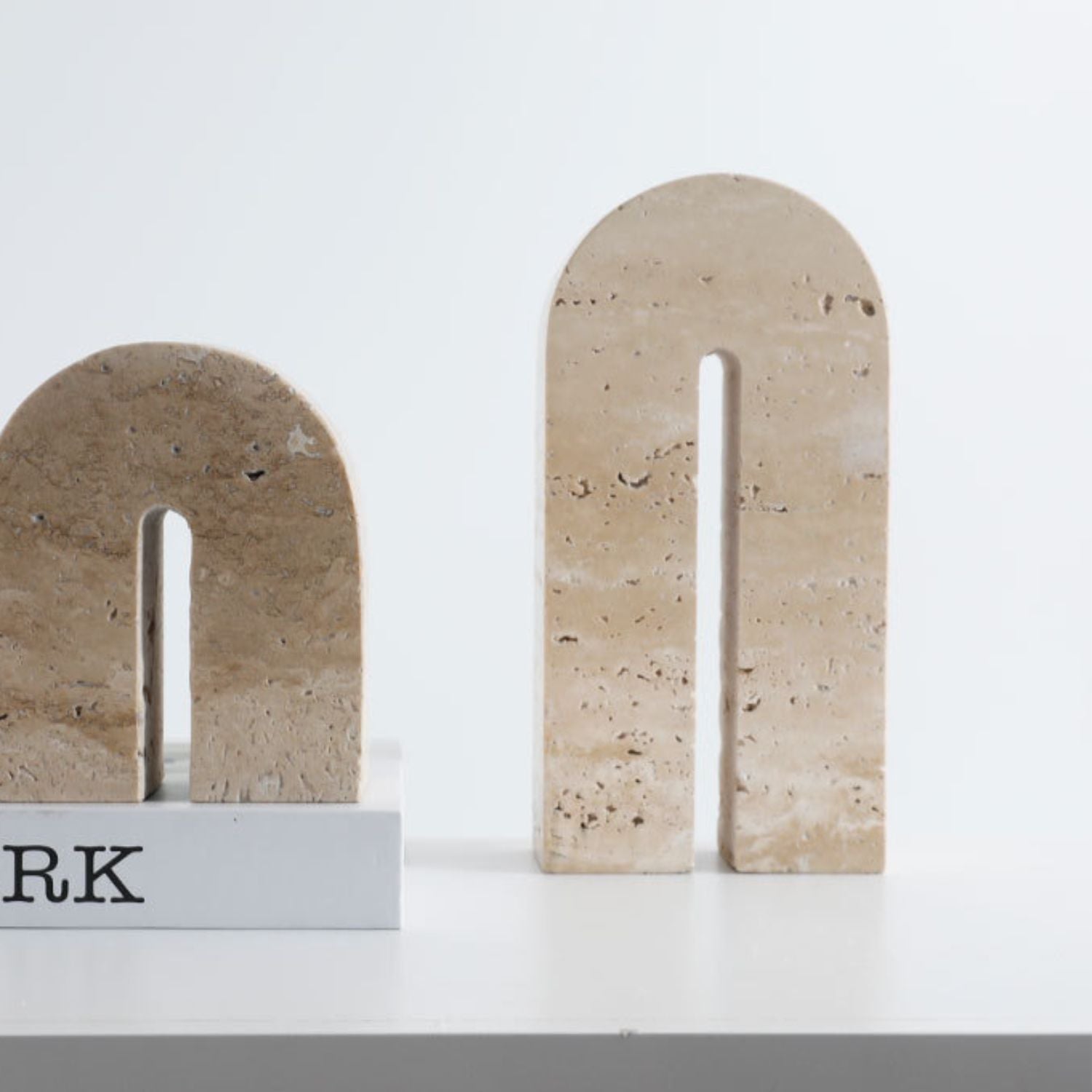 Bello Decorative Stone Arch | Natural Travertine, Elegant Design