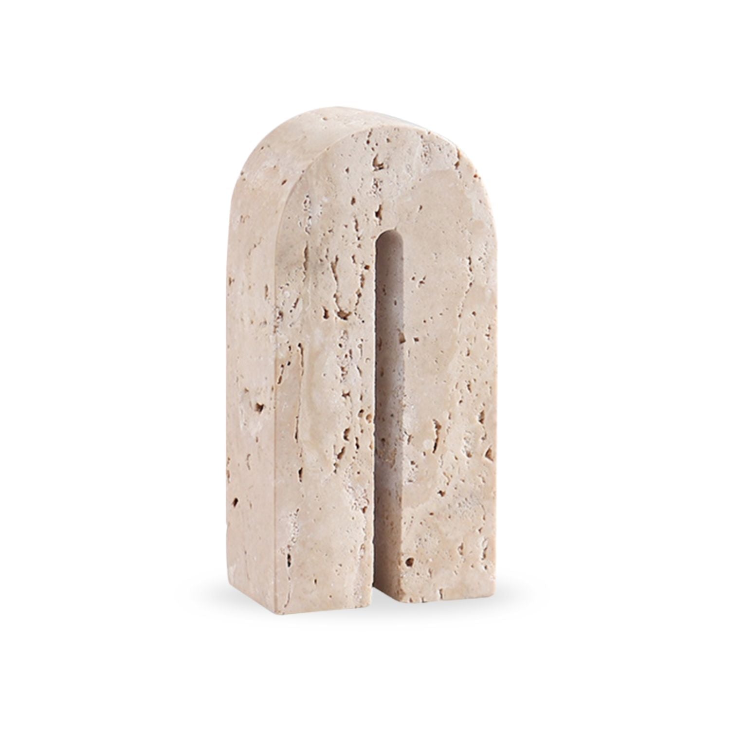Bello Decorative Stone Arch | Natural Travertine, Elegant Design
