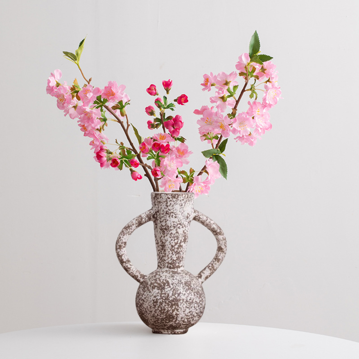 Kora Decorative Figure Set | Textured Ceramic, Ethnic Style