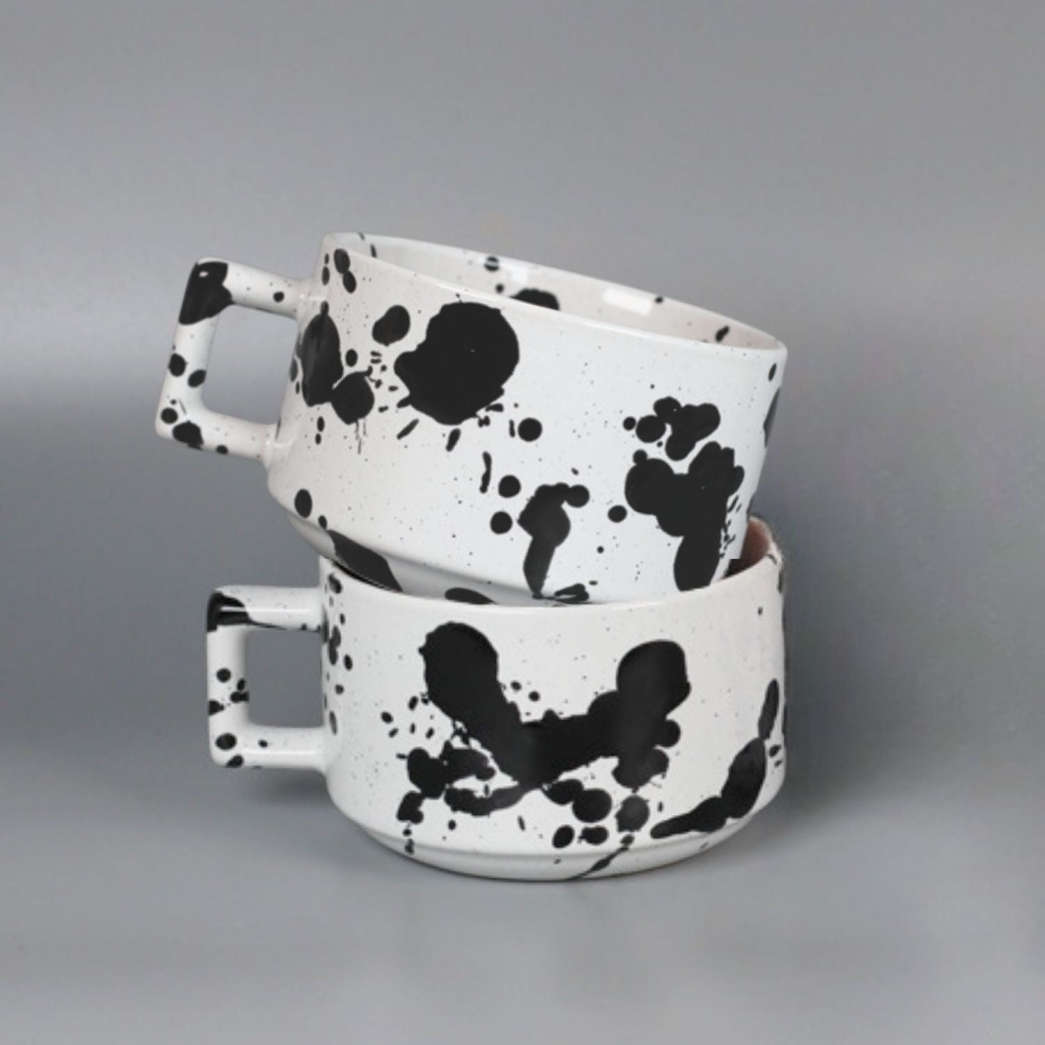 Bela Ceramic Mug | 250ml, Ergonomic Handle, Nordic Design