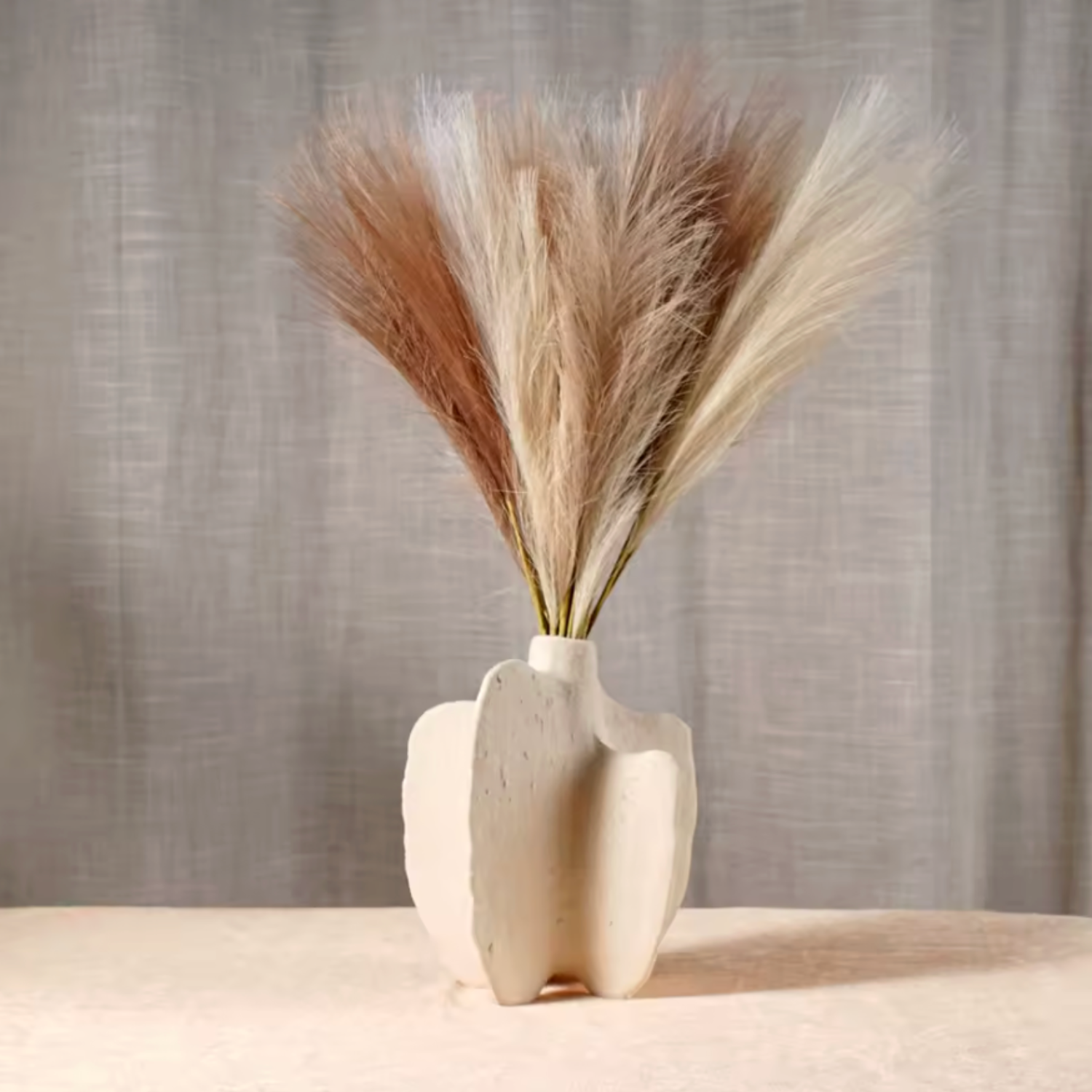 Bello White Pepper Jar Sculpture | Ceramic Vase, Modern Design