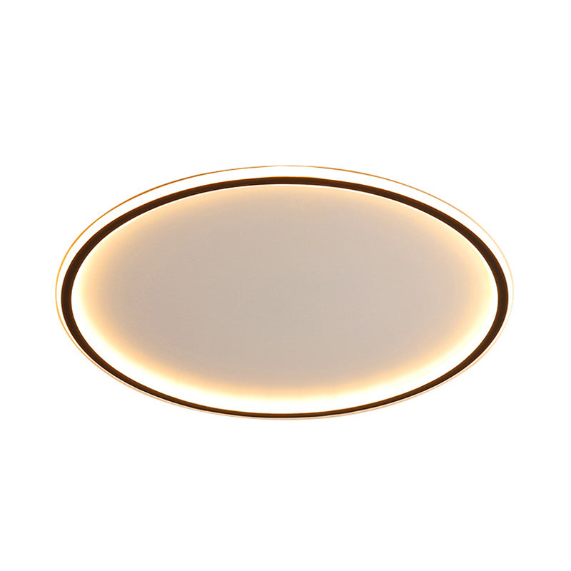 Nori Disc LED Ceiling Light | Modern Flush Mount, Remote Dimming