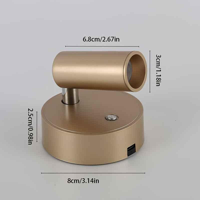 Breezy Magnetic Wall Light | Touch Control, Rechargeable Battery