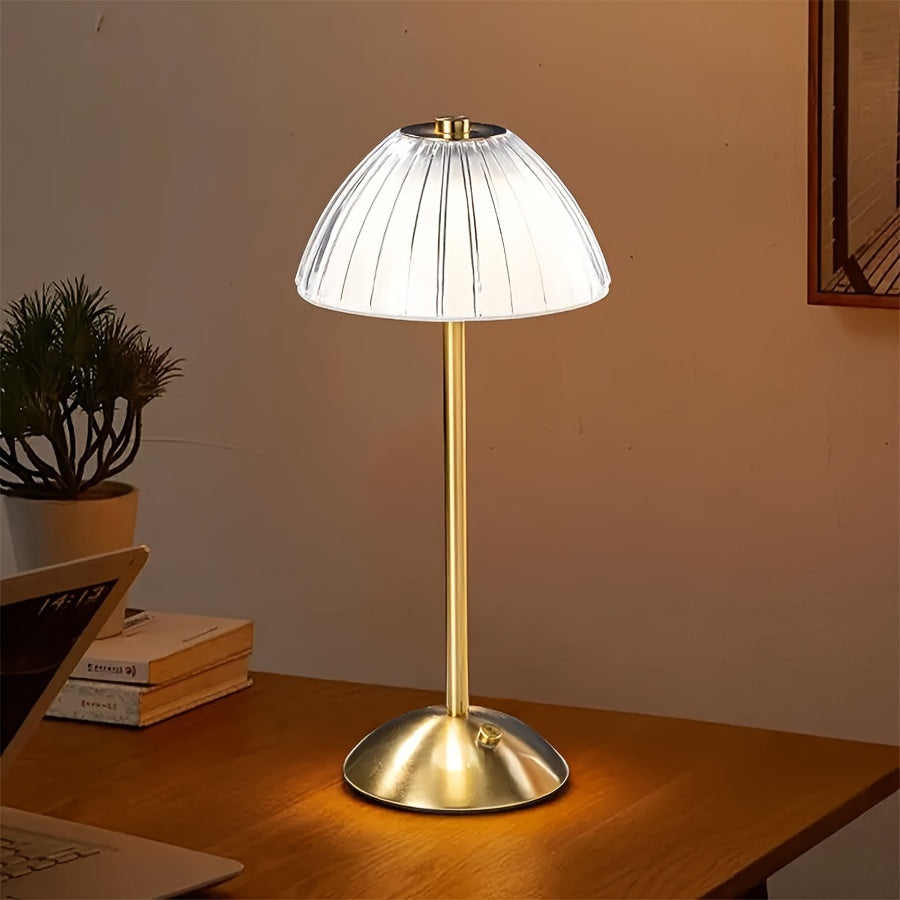 Bello Touch Table Lamp | Dimmable LED Light with Crystal Shade