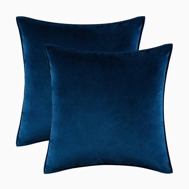 Bela Velvet Cushion Cover | Soft Fabric, Hidden Zipper