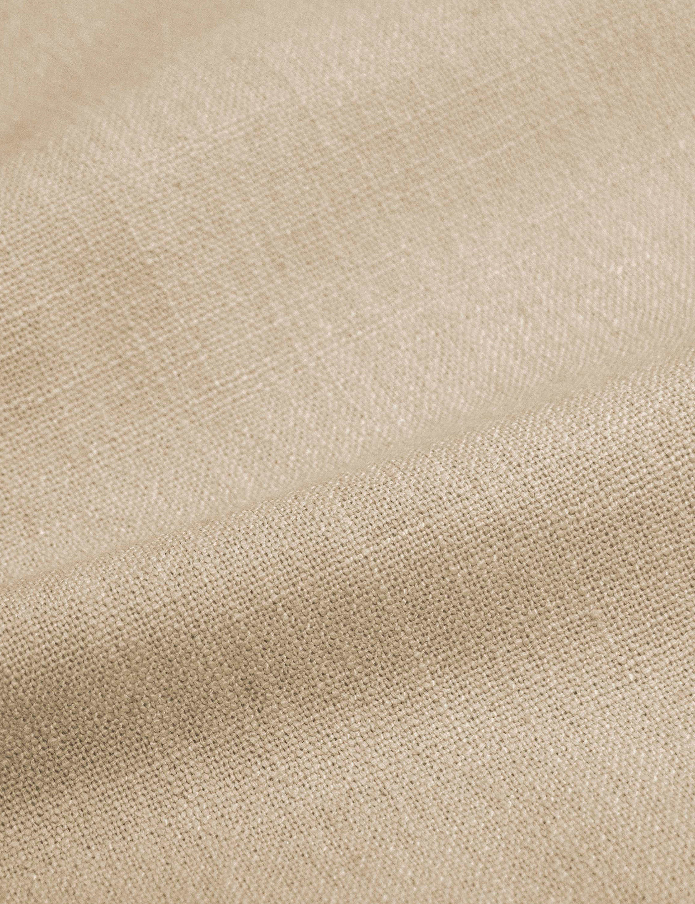 Aura Round Ottoman | Fringe Trim, Custom Upholstery