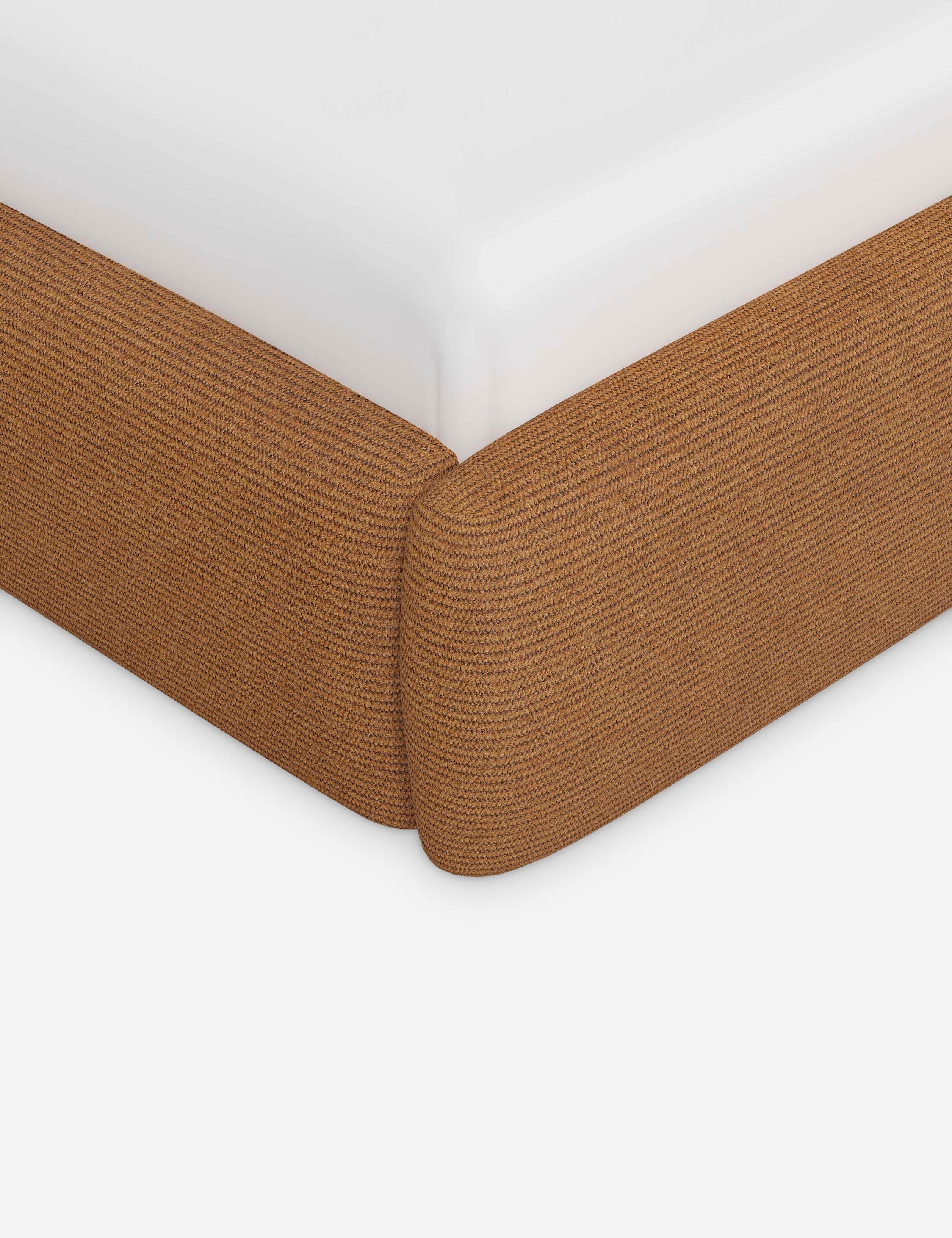Bela Platform Bed | Bespoke Upholstery, Sculptural Design