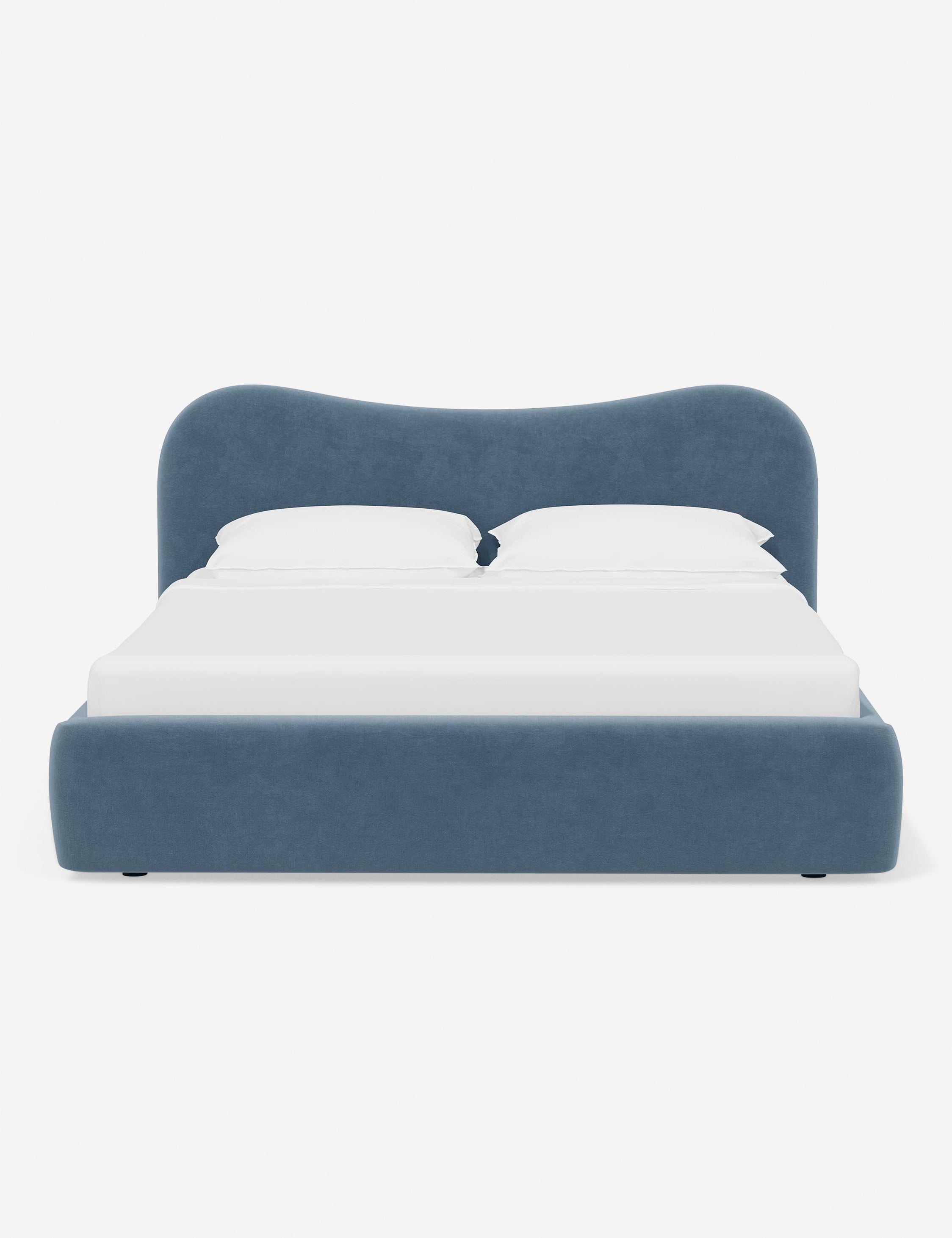 Bela Platform Bed | Bespoke Upholstery, Sculptural Design