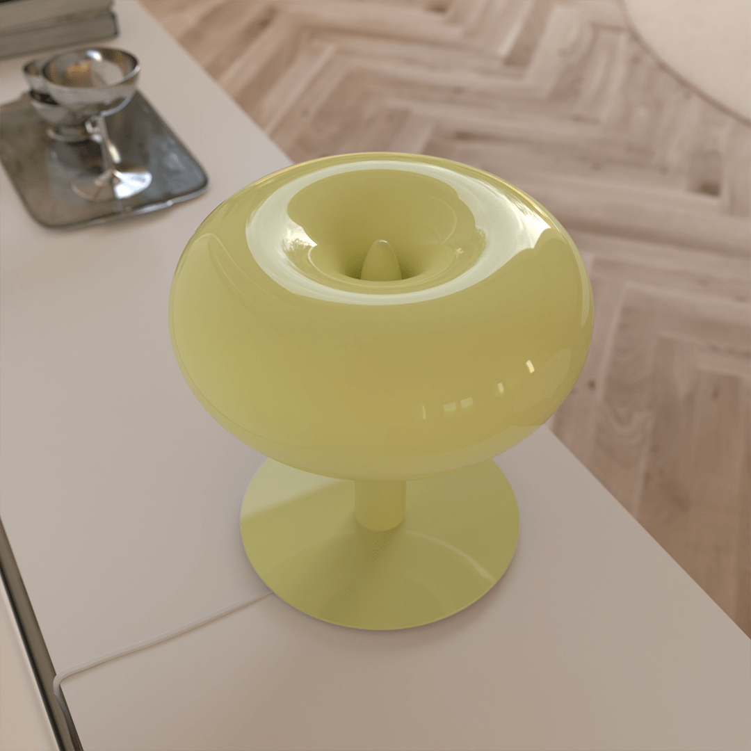 Lumo LED Table Lamp | Dimmable Touch, Retro Mushroom Design
