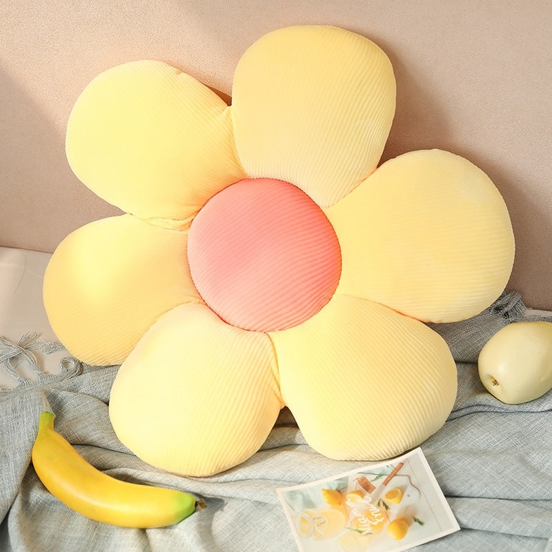 Fiora Decorative Pillow | Unique Floral Design, Soft Velvet