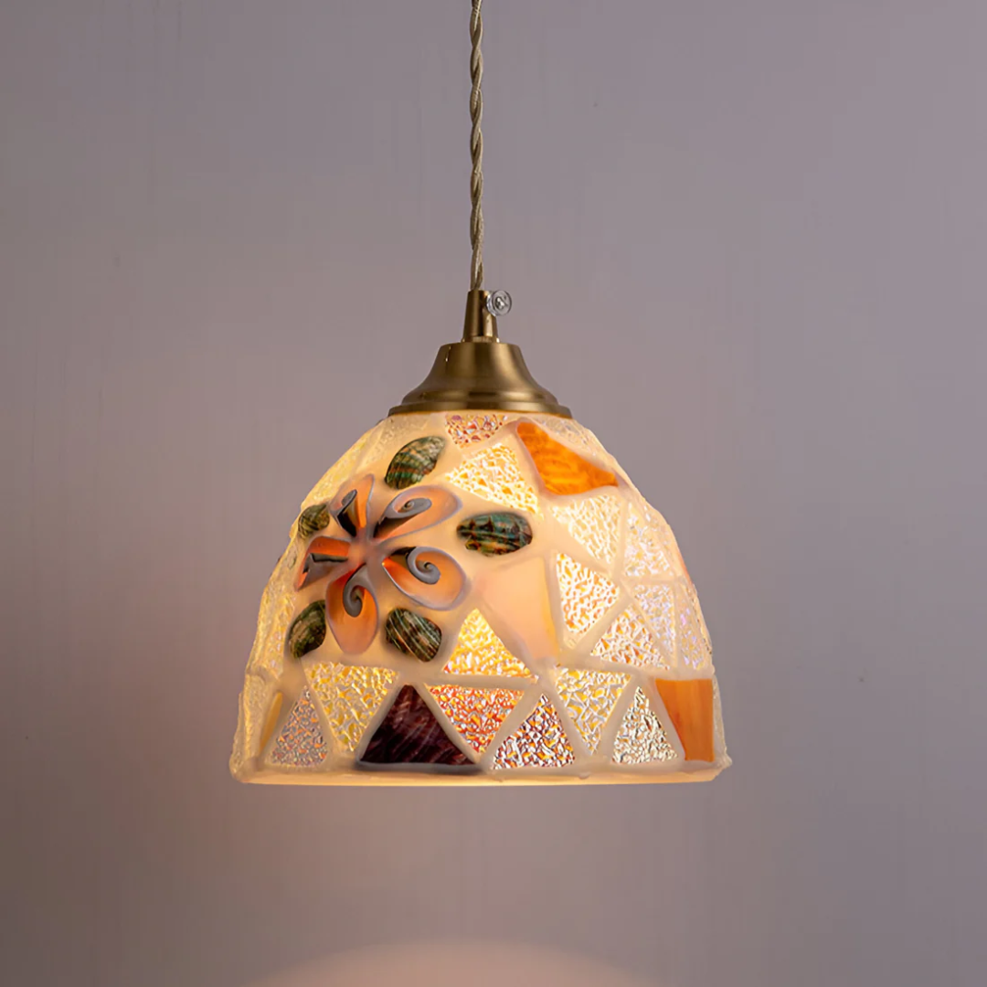 Bello Hanglamp | Retro Glasoptiek met Koper, Sfeervol Warmwit Licht