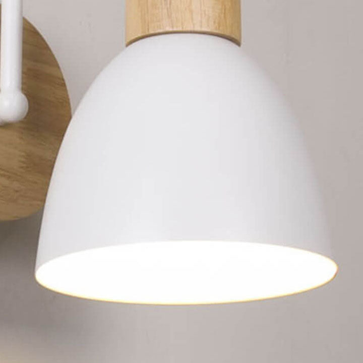 Northern Macaron Single-Light Wall Lamp with Zipper Switch