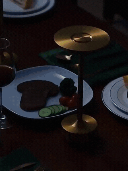 Lumo LED Tafellamp | Draadloos, Touch-Dimbaar Aluminium Design