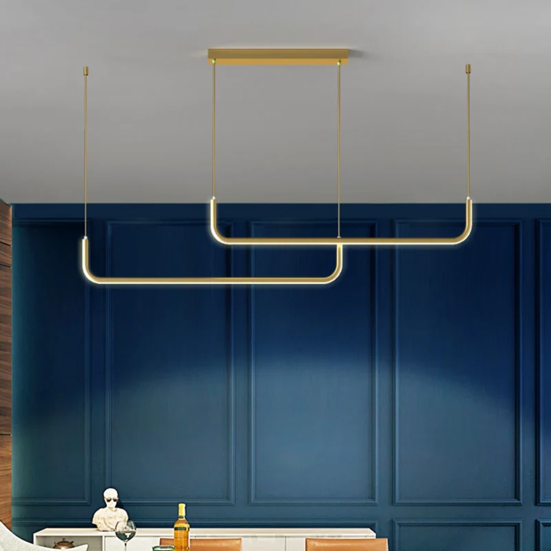 Bello Hanglamp | Metaal & Glas, Verstelbare Hoogte