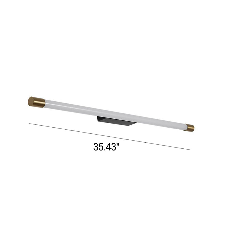 Contemporary Minimalist Thin Tube LED Wall Sconce Lamp
