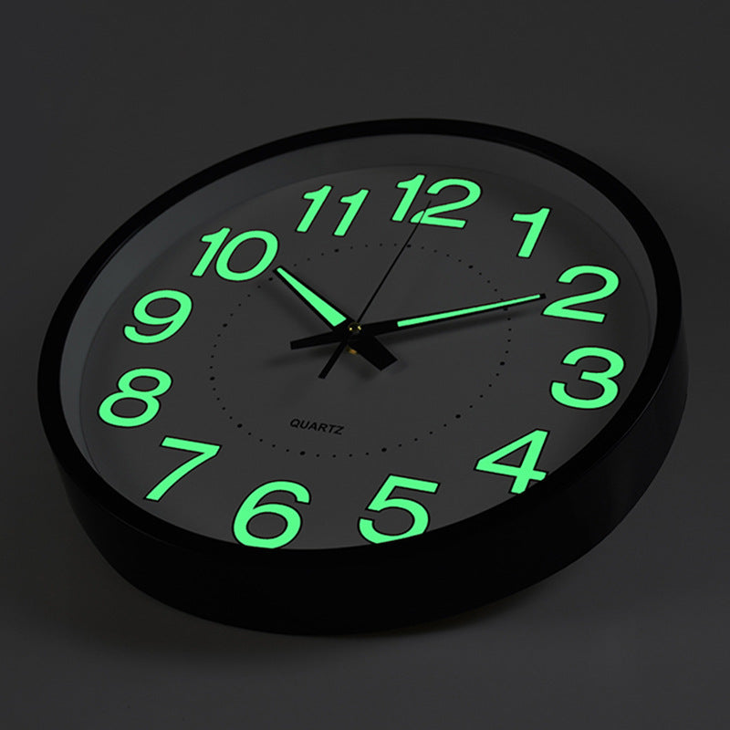 Klaro LED Wandklok | Heldere Weergave, Ø 30 cm