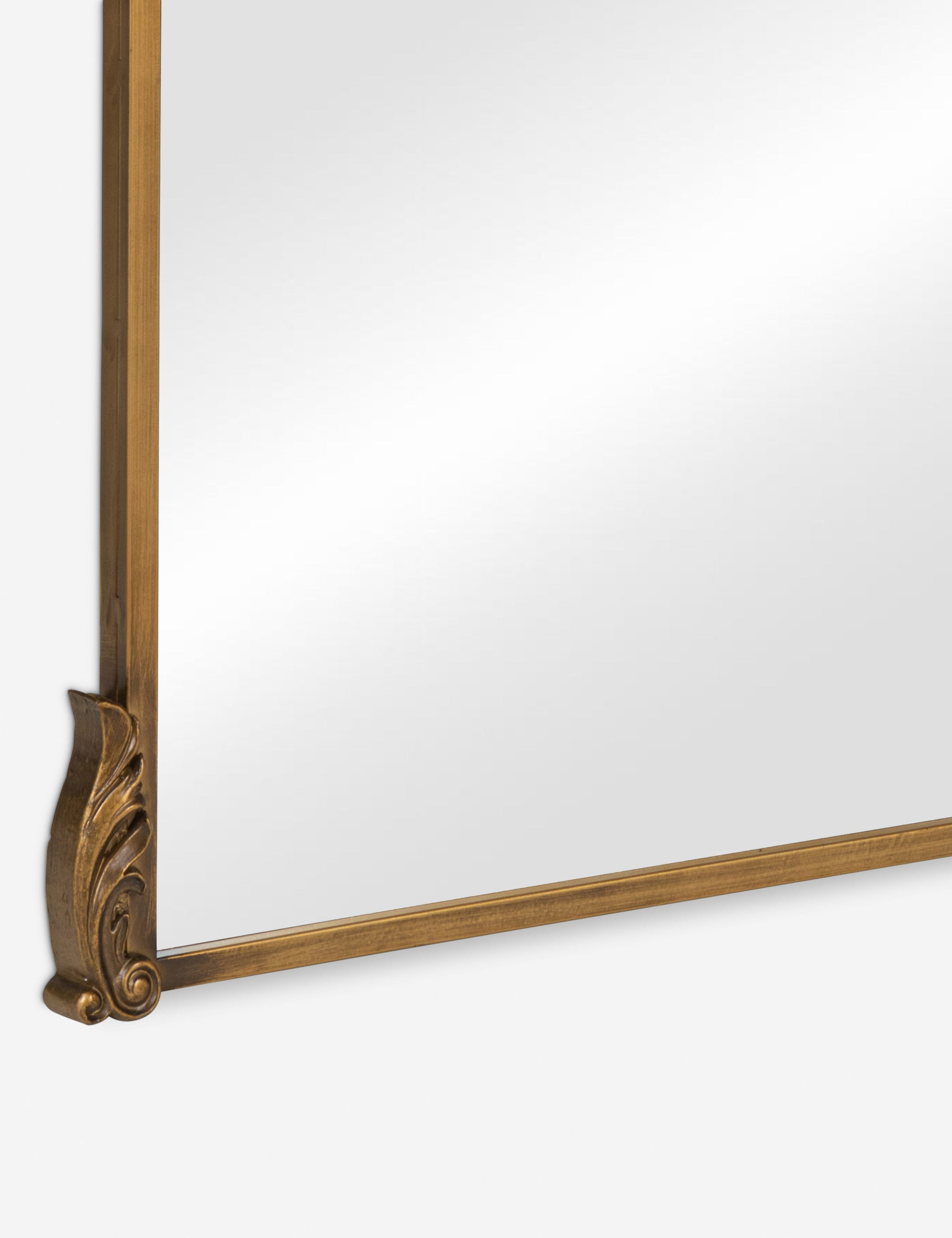 Caden Full Length Mirror | Ornate Arched Frame, Traditional Design