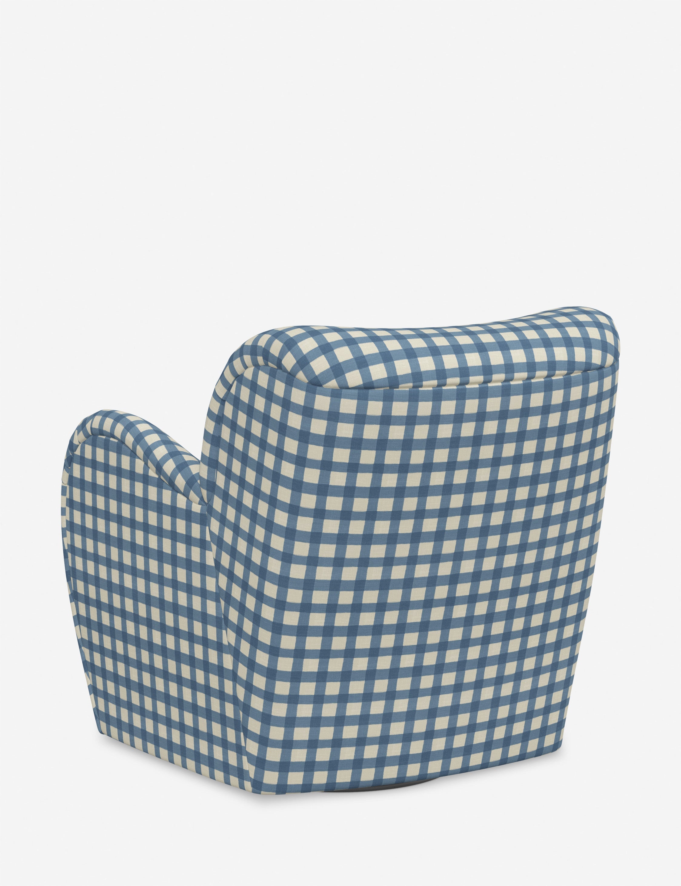 Bela Swivel Chair | Overstuffed Arms, Custom Upholstery