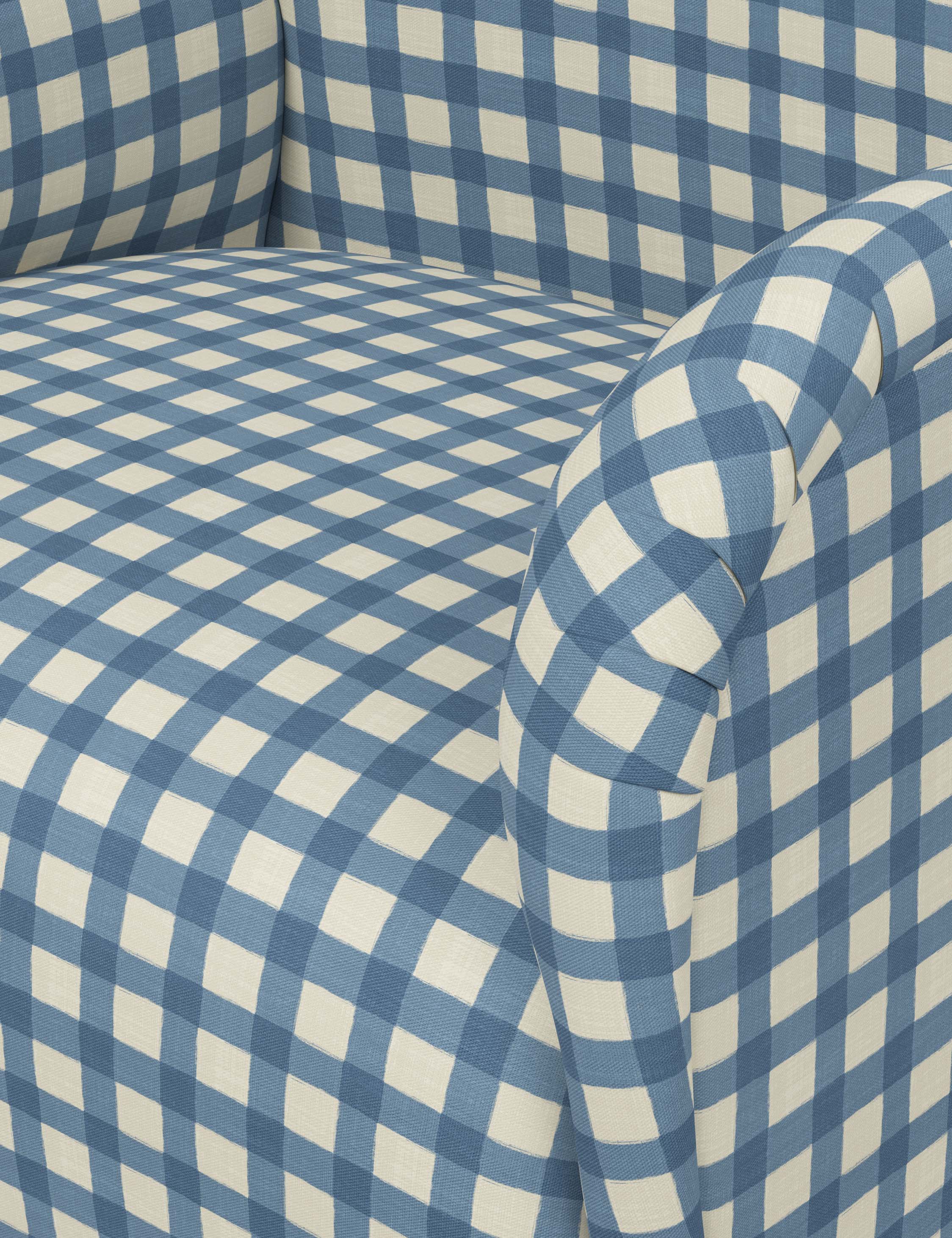 Bela Swivel Chair | Overstuffed Arms, Custom Upholstery