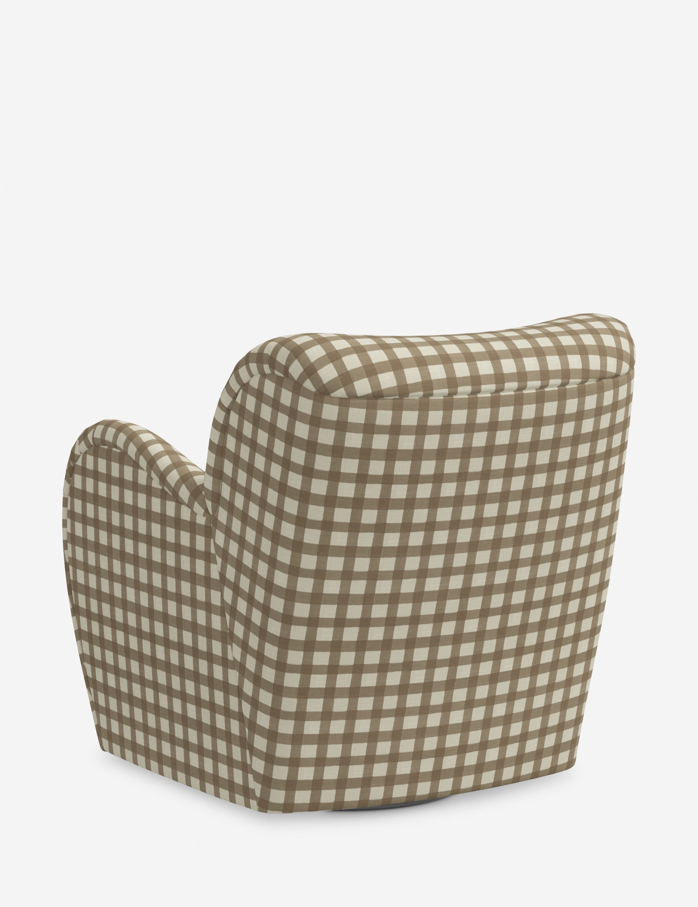 Bela Swivel Chair | Overstuffed Arms, Custom Upholstery