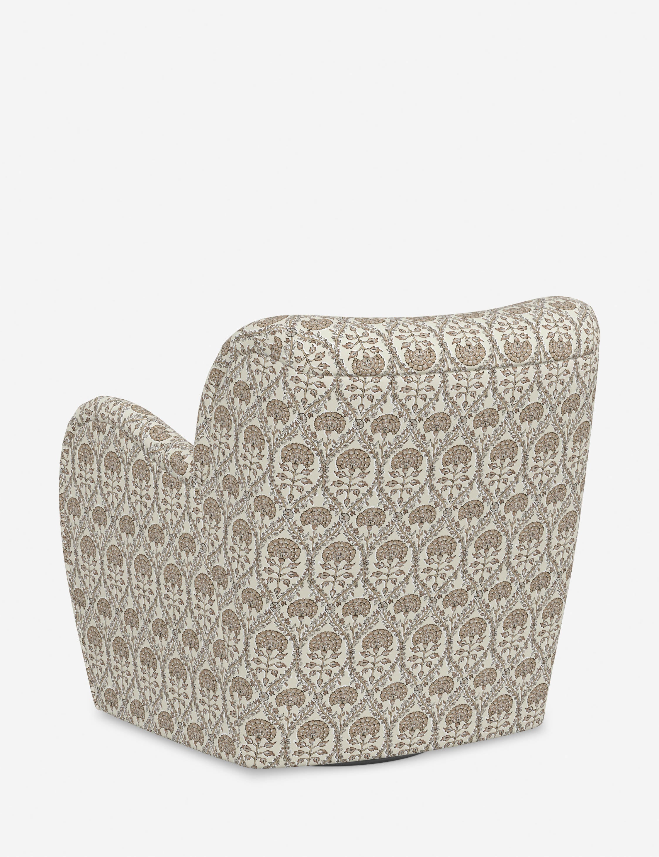 Bela Swivel Chair | Overstuffed Arms, Custom Upholstery