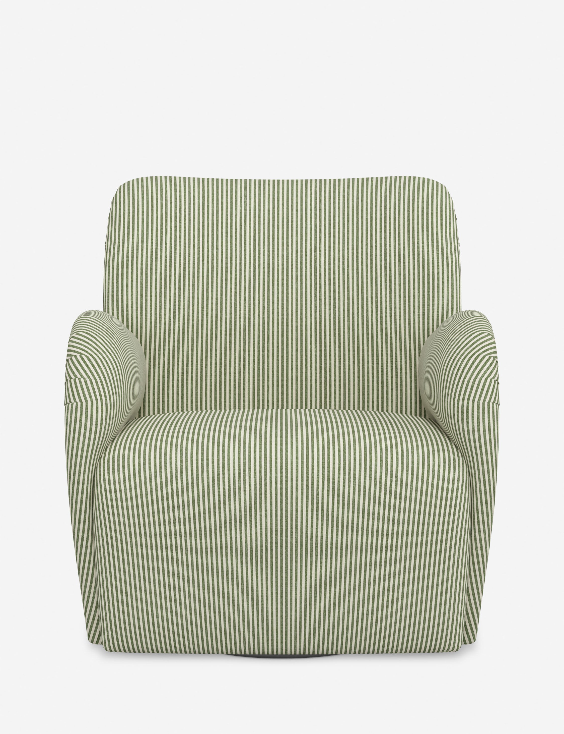 Bela Swivel Chair | Overstuffed Arms, Custom Upholstery