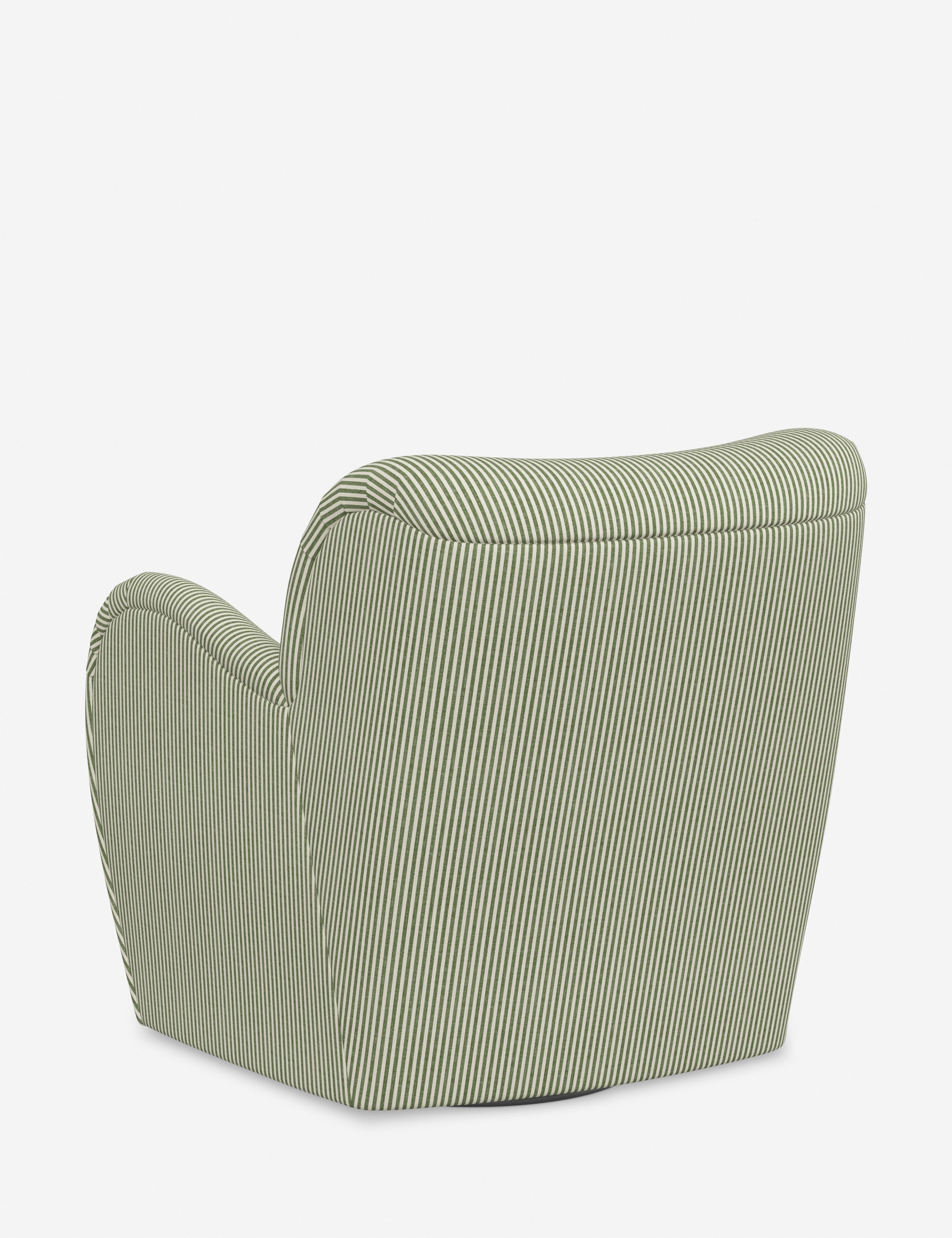 Bela Swivel Chair | Overstuffed Arms, Custom Upholstery
