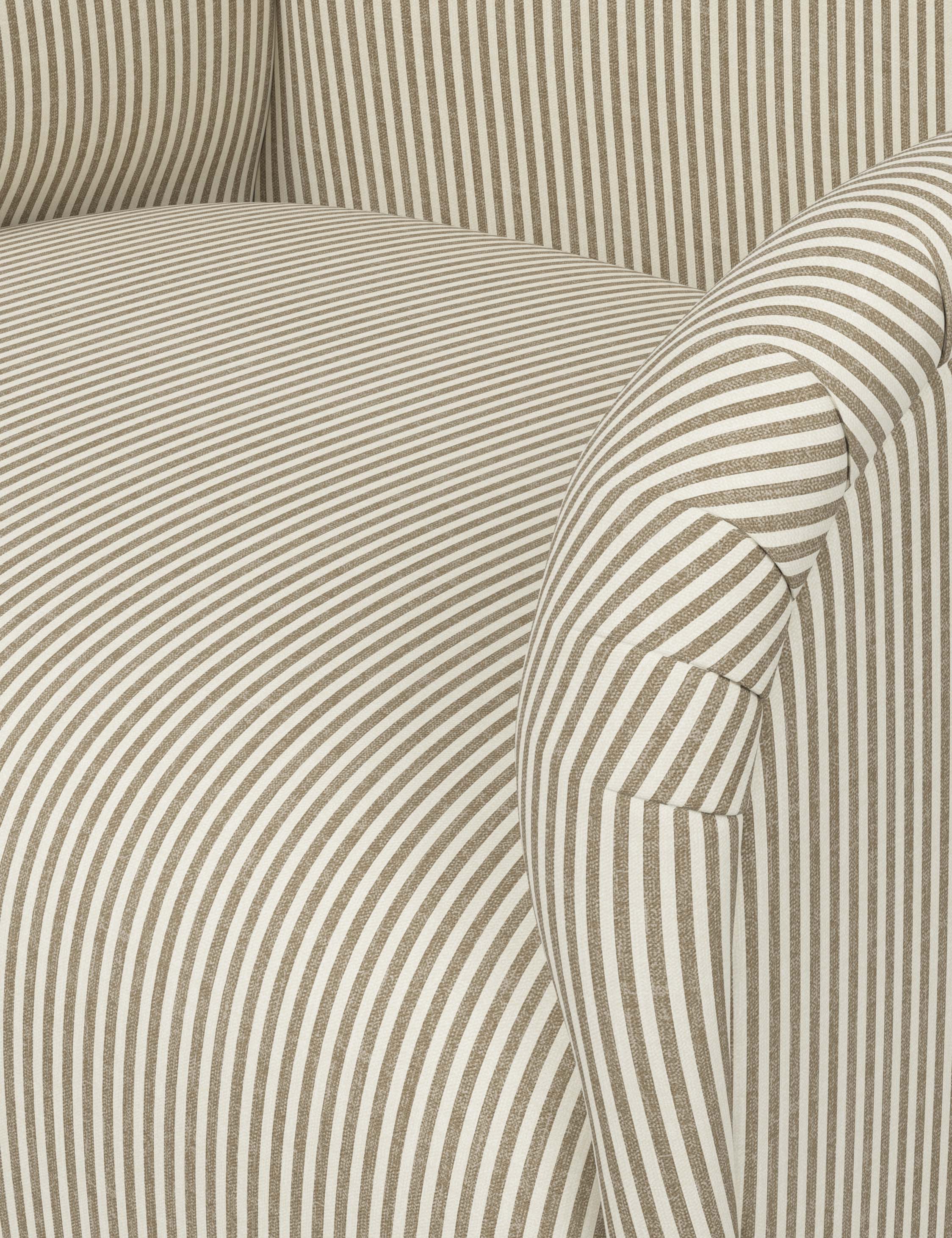 Bela Swivel Chair | Overstuffed Arms, Custom Upholstery