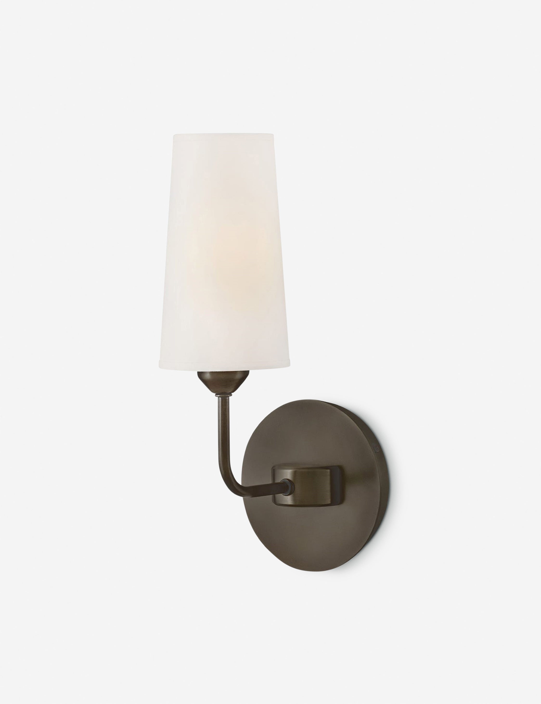 Dahlia Wall Sconce | Tapered Shade, Elegant Design