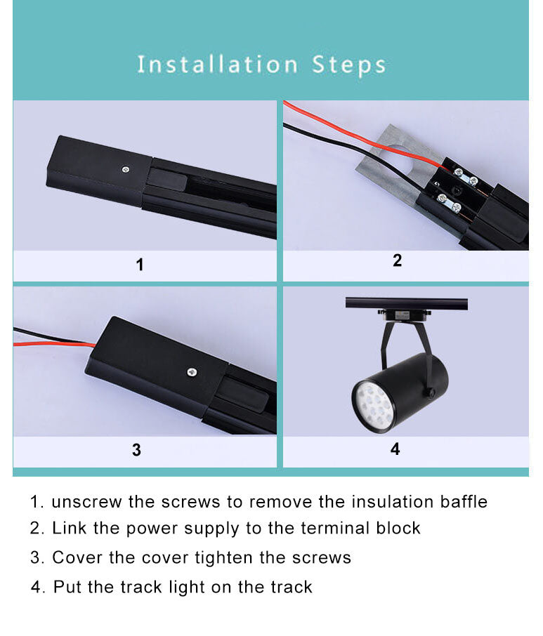 Contemporary LED Flush Mount Tubular Track Lighting - Available in 3, 4, or 5 Lights