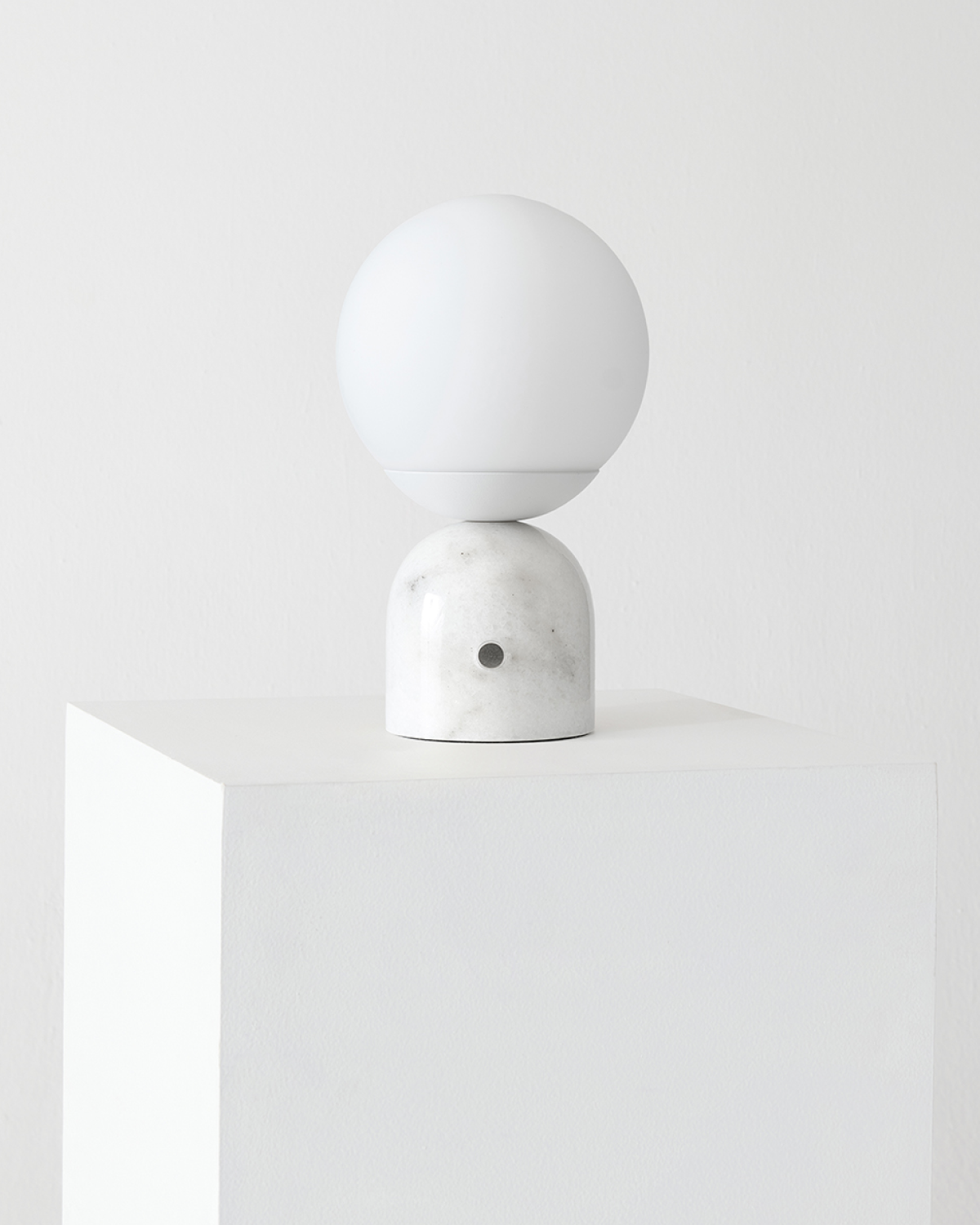 Milo Table Lamp | Modern Marble Globe, Mid-Century Style