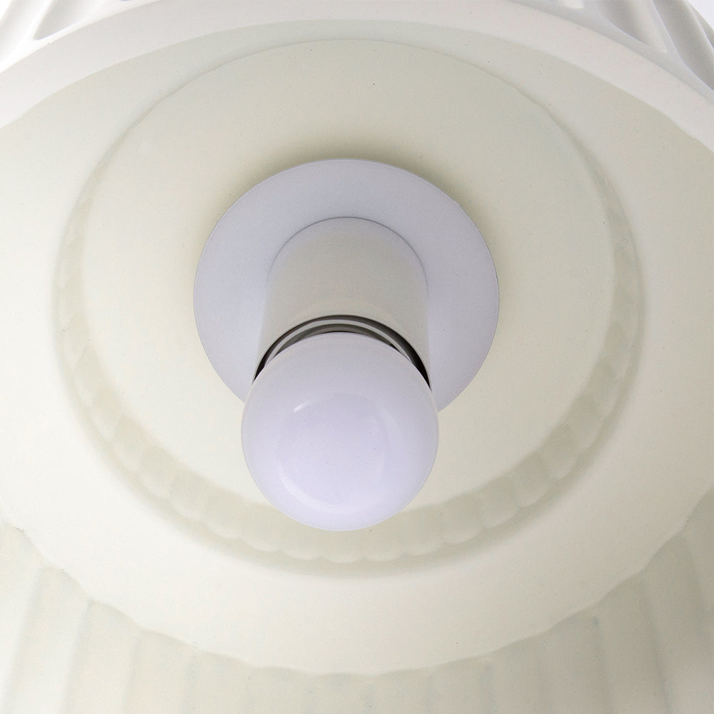 Bela Compacte Plafondlamp | Duurzaam Hars, Retro Ontwerp