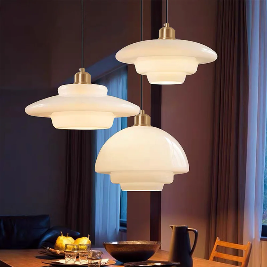 Bello Hanging Lamp | Organic Design, Diffuse Glass Lighting