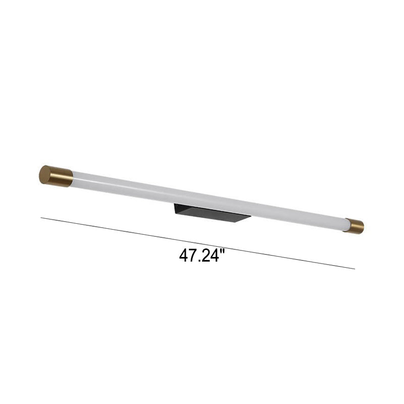 Contemporary Minimalist Thin Tube LED Wall Sconce Lamp