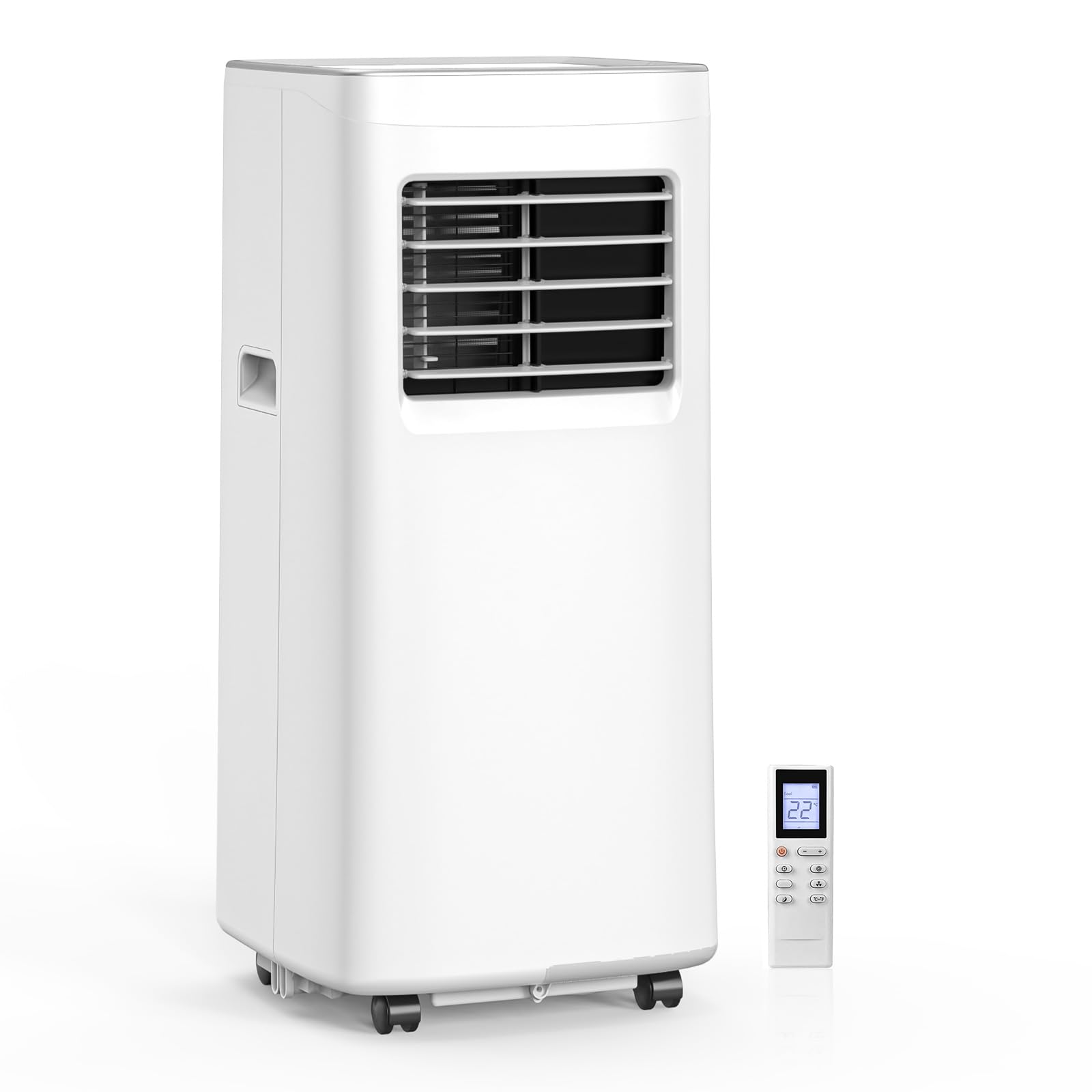 Portable Air Conditioner, 3-in-1 8500 BTU AC Unit with Fan & Dehumidifier – Quiet Cooling for Bedroom, Home Office up to 450 sq.ft, Includes Complete Window Mount Kit