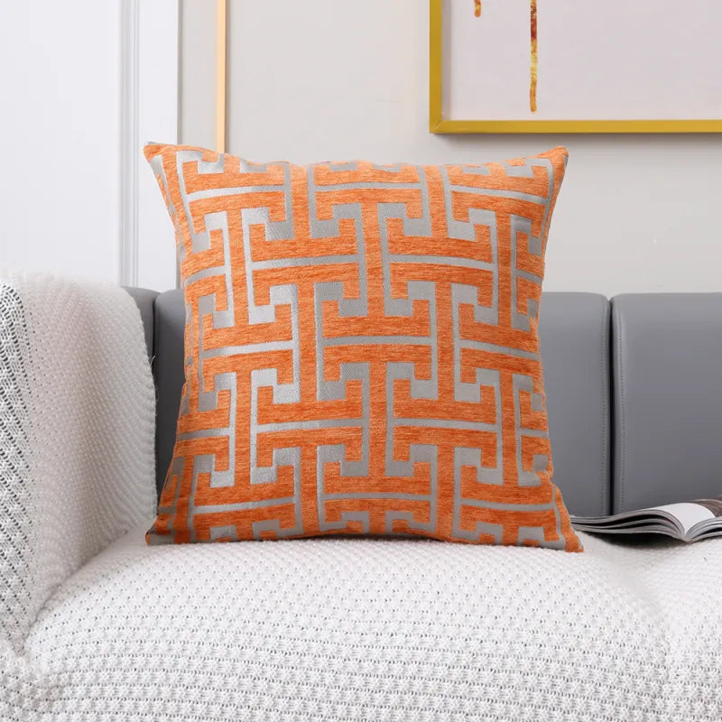 Luxe Jacquard Kussenhoes | Polyester/Katoenmix, 45x45cm