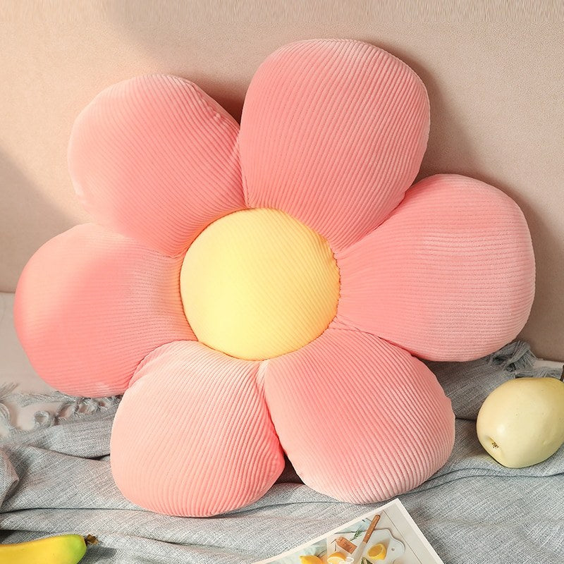 Fiora Decorative Pillow | Unique Floral Design, Soft Velvet