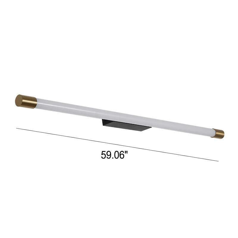 Contemporary Minimalist Thin Tube LED Wall Sconce Lamp
