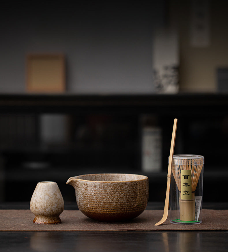 Zendo Matcha Set | Handgemaakt Keramiek, Volledige Ceremonie Set