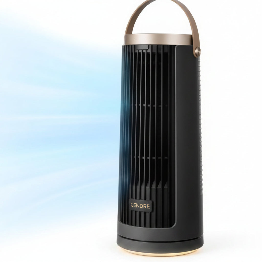 Cendre Tower Fan  Quiet 5-Speed Oscillating with Remote